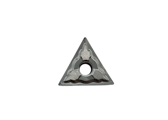 Partes movibles del carburo del triángulo para la dimensión de aluminio de TNMG160404-TK exacta
